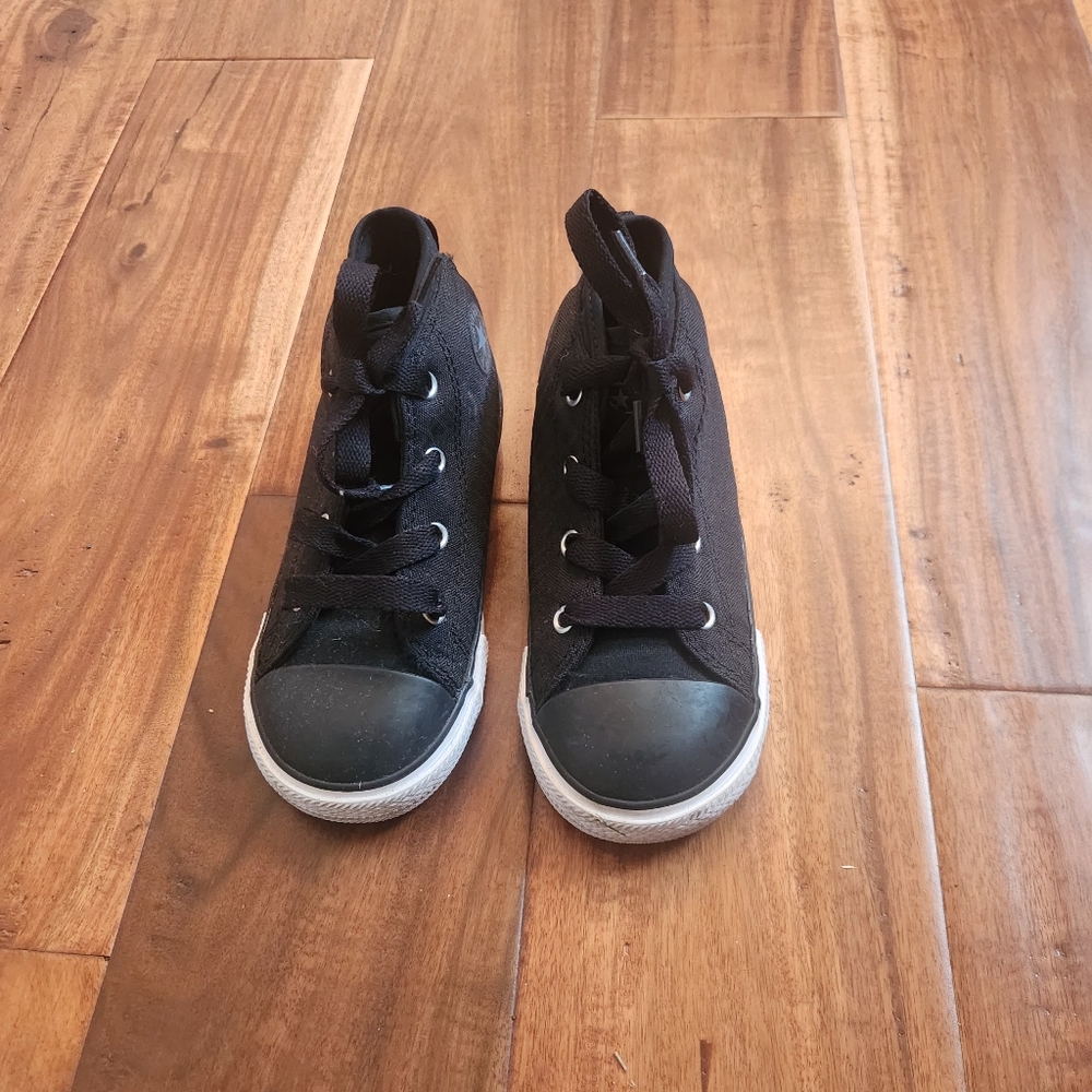 Converse Black High-Top Sneakers